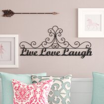 Live Love Laugh Wall Decor - Wayfair Canada